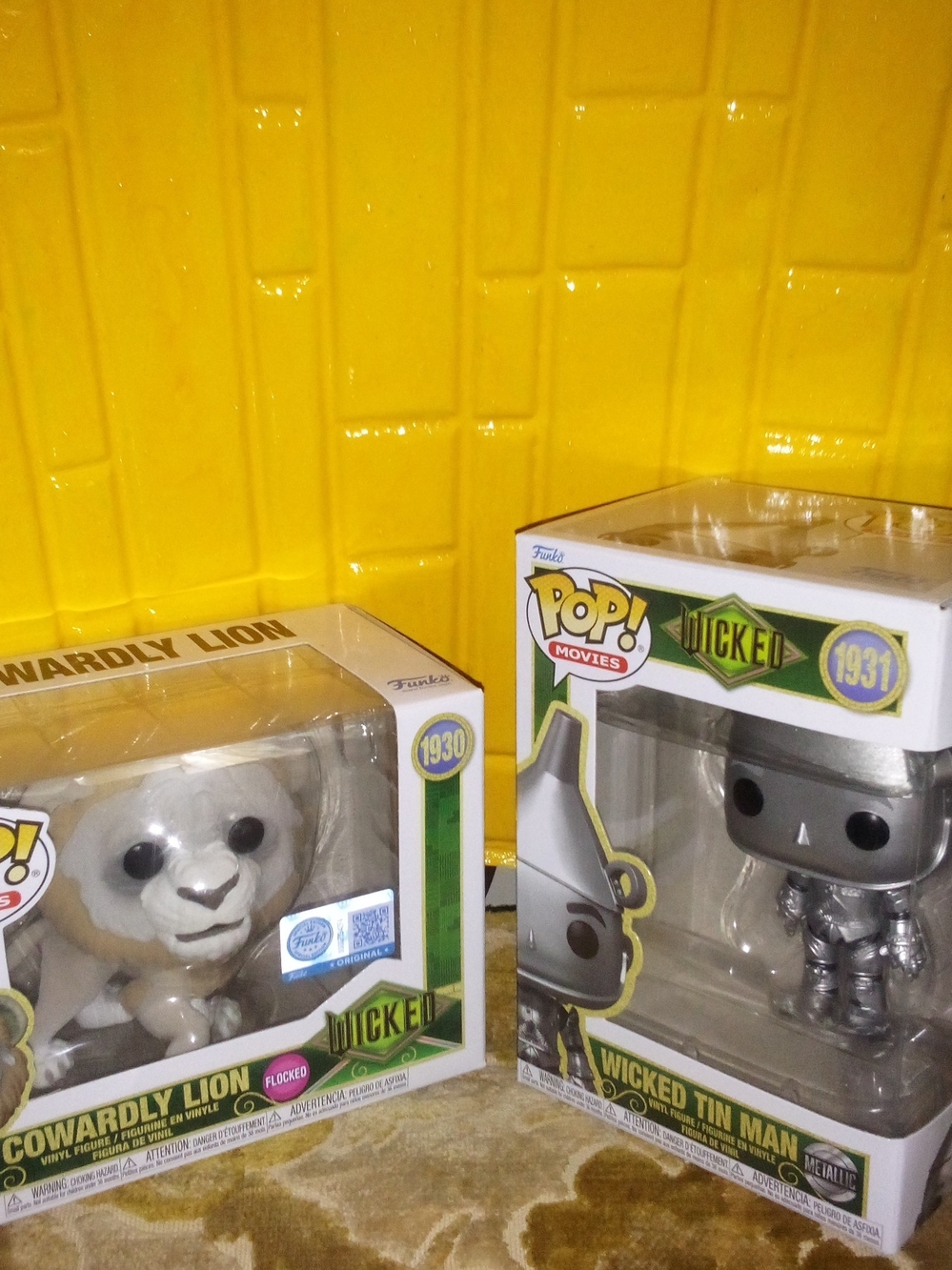 Funko POP! Movies Cowardly Lion & Wicked Tin Man Wizard of Oz Target Exclusive - Picture 5 of 9